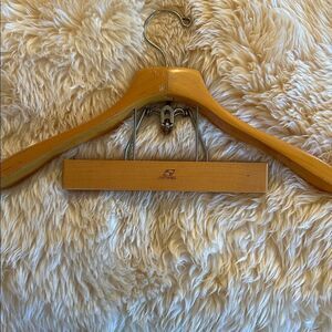 Setwell combination wooden hanger pants or accessory hanger wooden toggle RARE